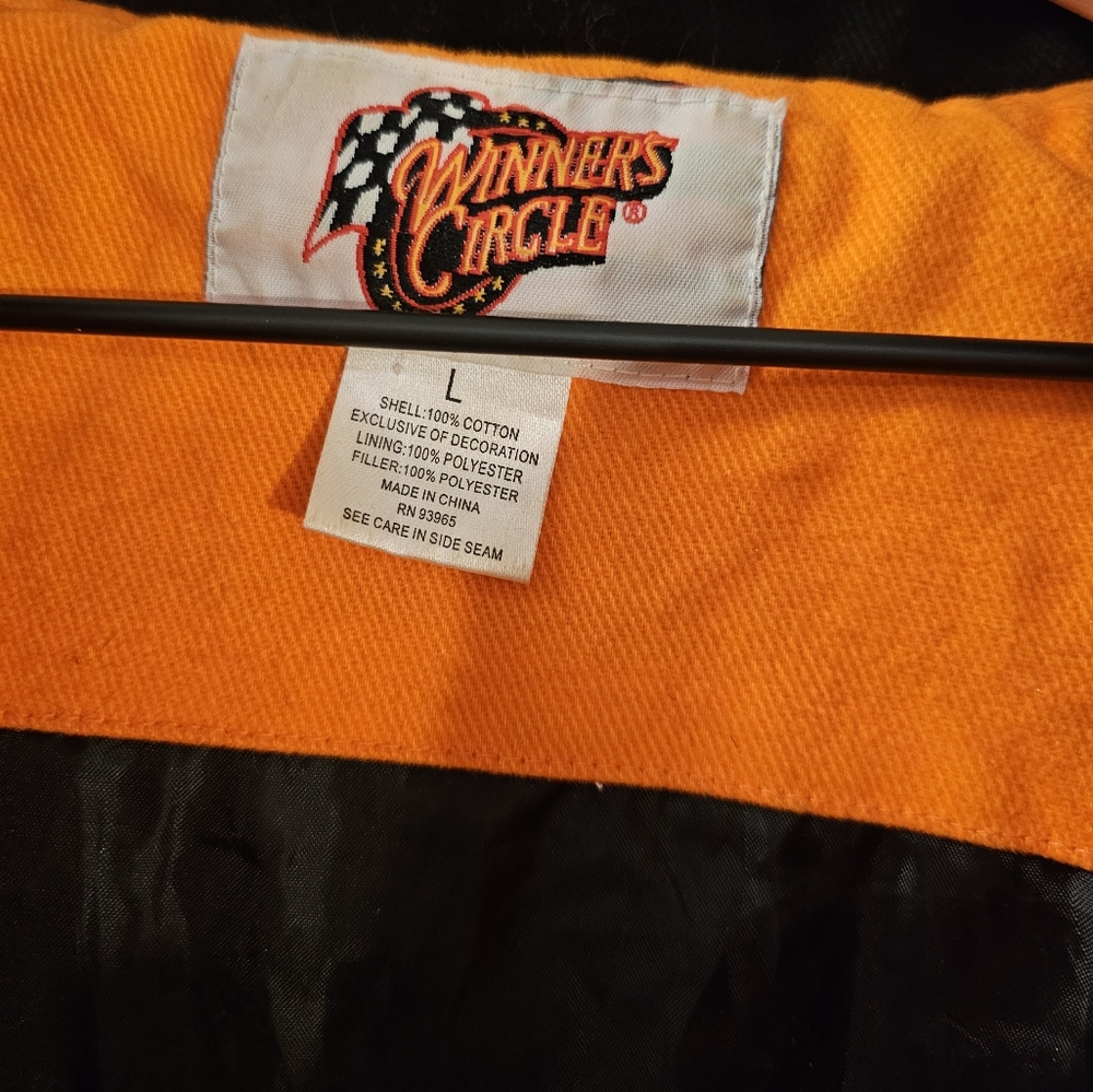 Winners Circle Racing Track Bomber Jacket Large - Picture 4 of 8